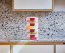 Nest™ Lock 8-Piece Red 1L Round Food Container Set