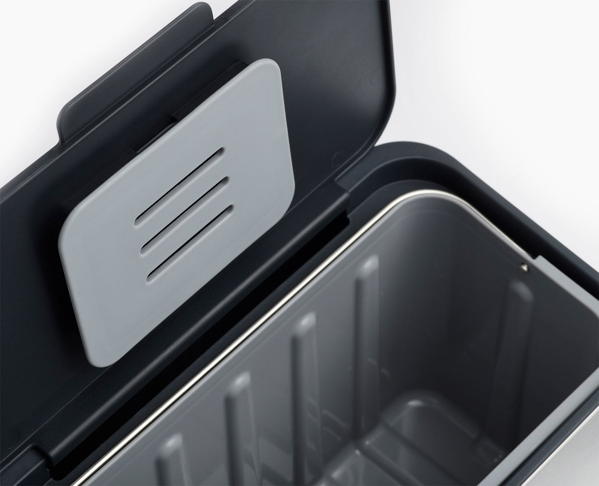 Collect™ 4L Stainless-steel Food Waste Caddy Starter Set