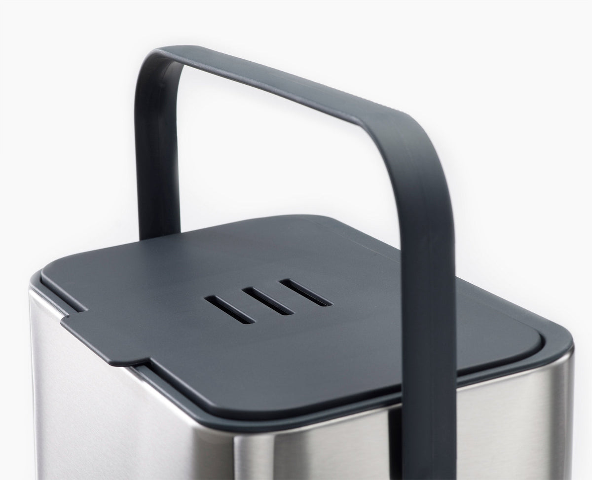 Collect™ 4L Stainless-steel Food Waste Caddy Starter Set
