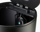 Arc™ 30L Easy-push Matt Black Pedal Bin Starter Set