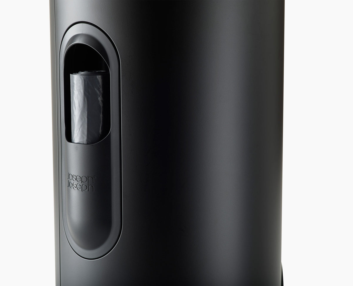 Arc™ 10L Easy-push Matt Black Pedal Bin Starter Set