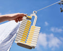 2-piece Hold-All 45L Outdoor Laundry Basket &amp; Peg Set