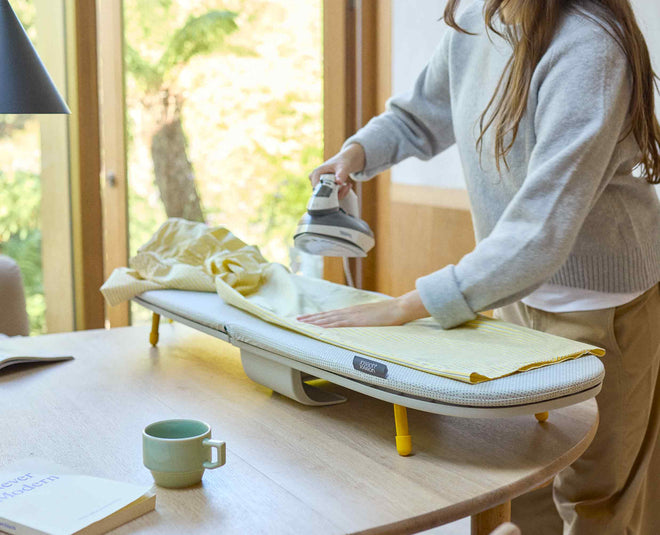 Pocket Max 110cm Folding Ecru Ironing Board
