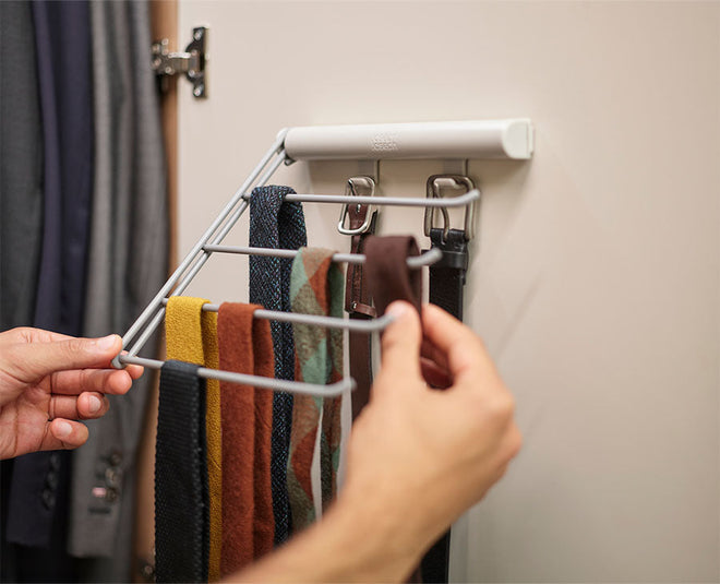 Orderly™ Belt, Tie &amp; Scarf Hanging Rail - 55005 - Image 2