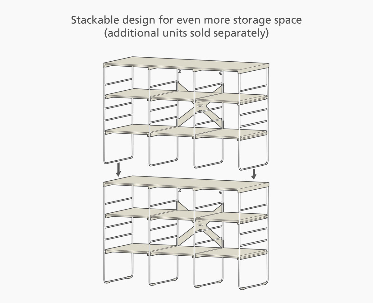 Level™ Plus Large Adjustable Shoe Rack - 55009 - Image 7