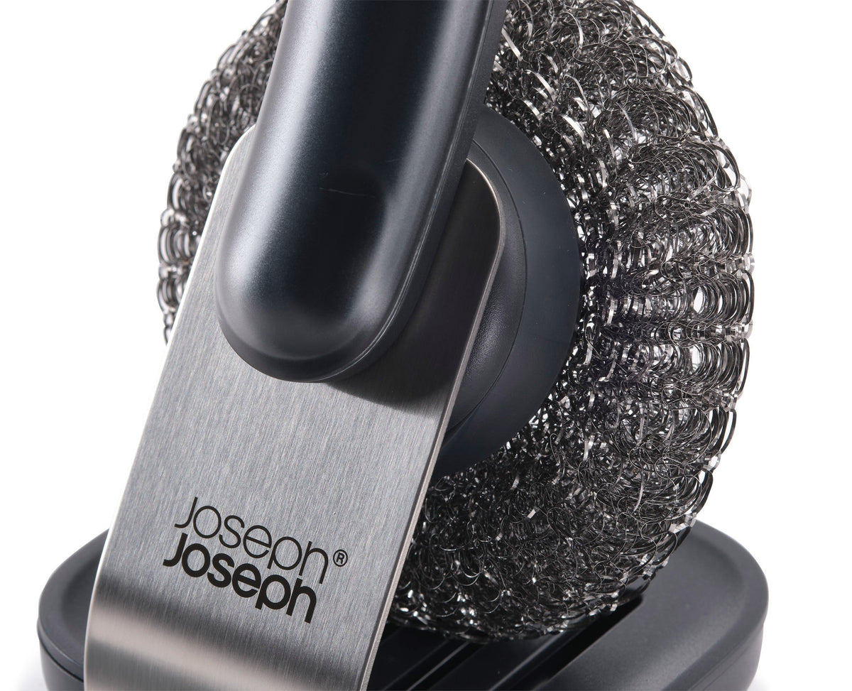 SinkTech™ Washing-Up Brush with Steel Stand &amp; Extra Heads