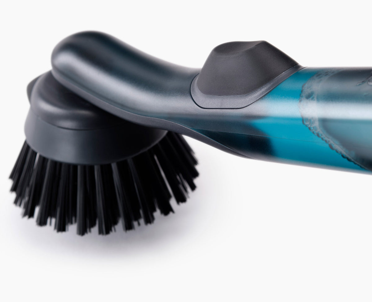 SinkTech™ Soap Dispensing Washing-Up Brush with Replacement Head &amp; Extra Heads