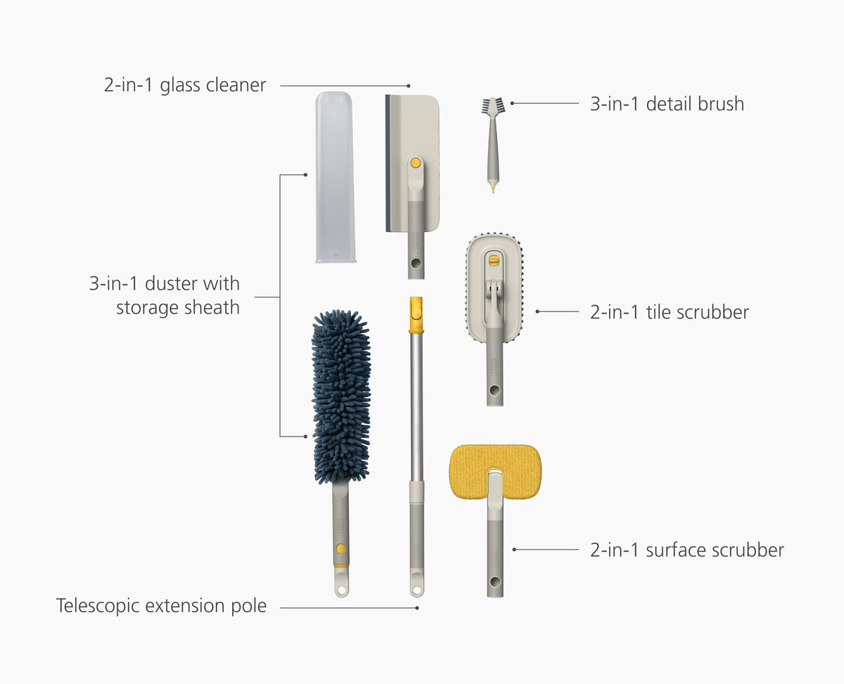 CleanTech™ 6-Piece Cleaning Tool Set