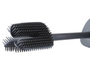 Flex™ 360 Luxe Toilet Brush with Stainless-steel Finish Starter Set