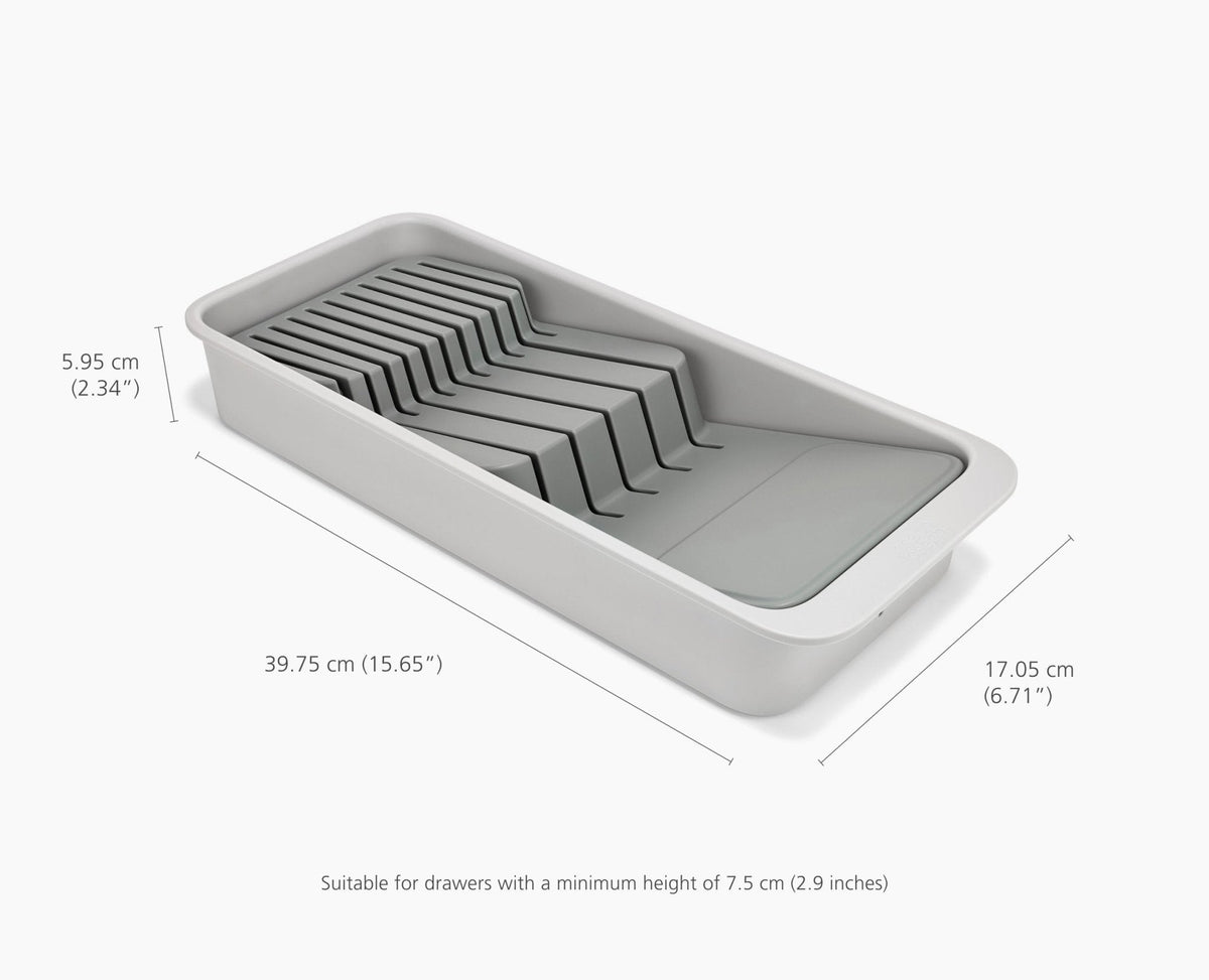 DrawerStore™ 2-Tier Compact Knife Organiser
