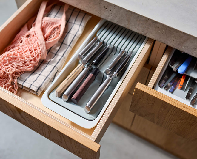 2-piece DrawerStore™ Cutlery &amp; Knife Organiser Set