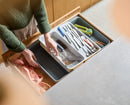 DrawerStore™ Expanding Tiered Cutlery, Utensil &amp; Gadget Organizer
