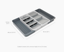 DrawerStore™ Expanding Tiered Cutlery, Utensil, Gadget &amp; Knife Organiser