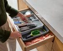 DrawerStore™ Expanding Tiered Cutlery, Utensil, Gadget &amp; Knife Organizer