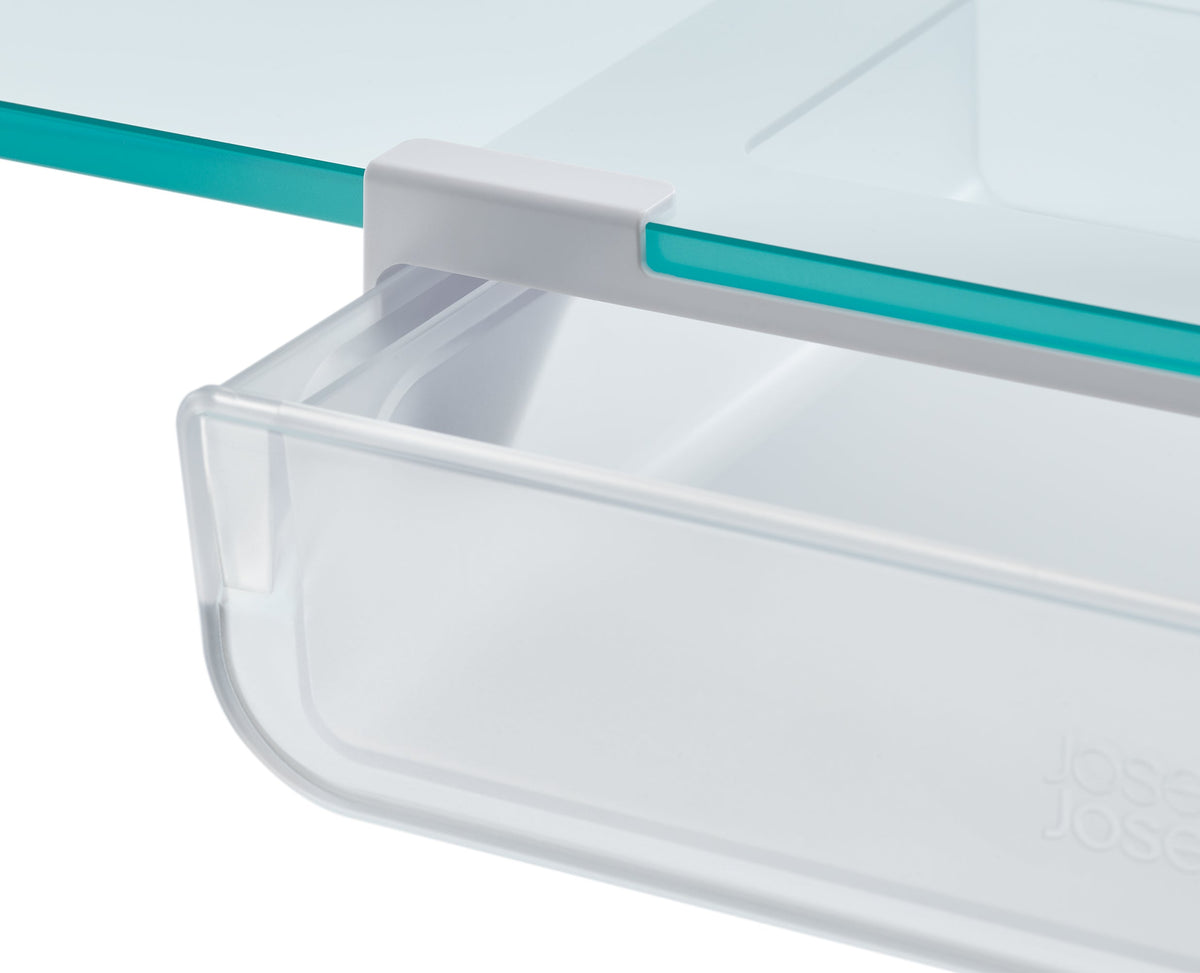 2-piece FridgeStore™ Clear Under-shelf Drawer &amp; Storage Bin Set