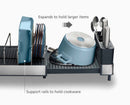 Extend™ Max Steel Expandable Dish Drainer - 851690 - INFO