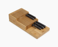 DrawerStore™ Bamboo Large 2-tier Knife Organiser - 851695 - Image 1