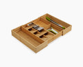 DrawerStore™ Bamboo Expanding Cutlery Organiser - 851696 - Image 1
