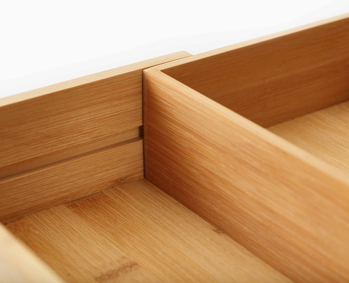 DrawerStore™ Bamboo Expanding Cutlery Organiser - 851696 - Image 6