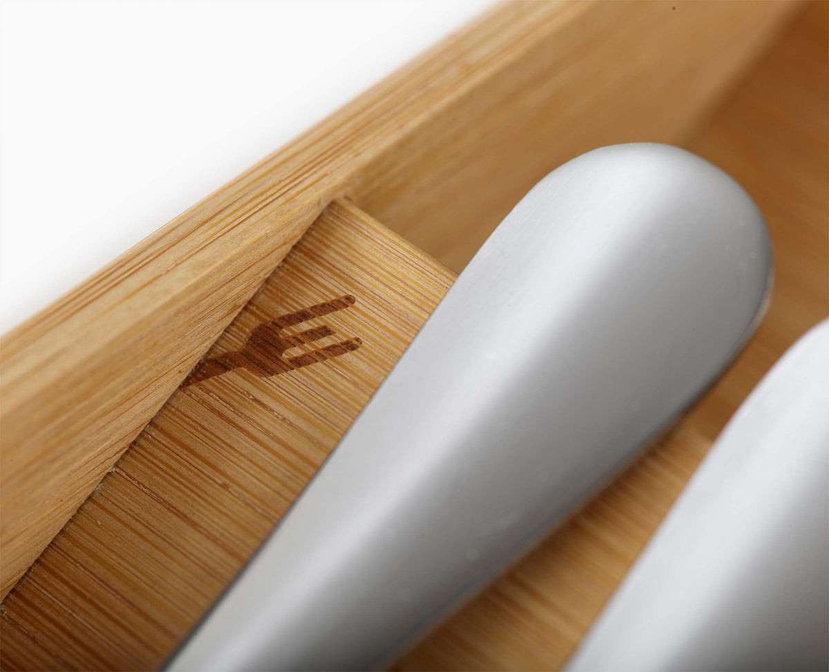 DrawerStore™ Bamboo Large Cutlery Organiser - 851697 - Image 5
