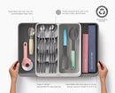 DrawerStore™ Expanding Tiered Cutlery, Utensil &amp; Gadget Organiser