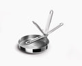 Space Steel Folding Handle 20cm Frying Pan