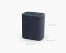2-piece Black Tota Trio 90L &amp; Hold-All Laundry Basket Set