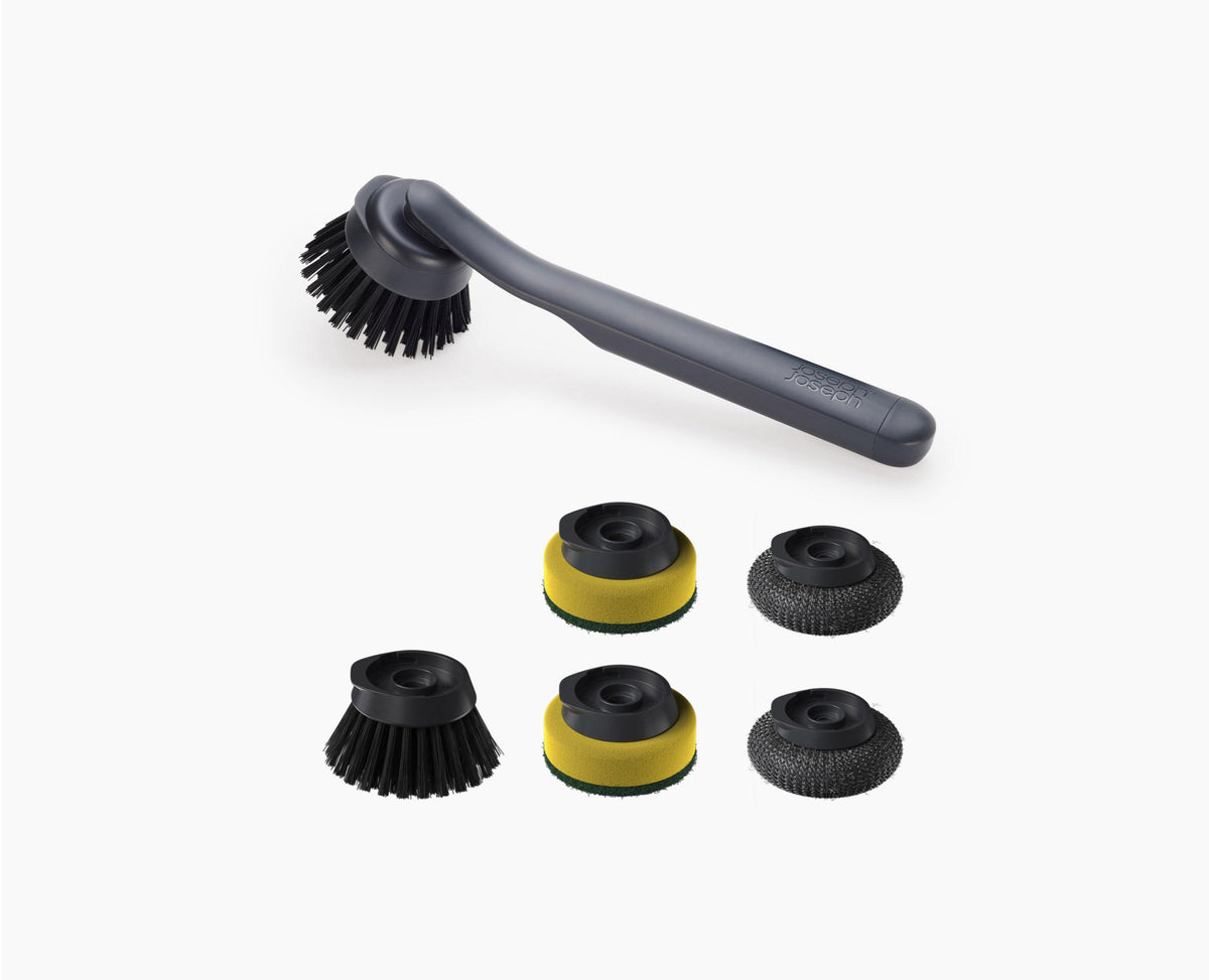 SinkTech™ Dish Brush with Replacement Head &amp; Extra Heads