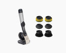 SinkTech™ Soap Dispensing Dish Brush with Steel Stand &amp; Extra Heads