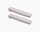 EasyStore™ Pack of 2 Light Gray Shower Squeegees