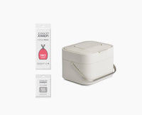Stack 4L Stone Food Waste Caddy Starter Set