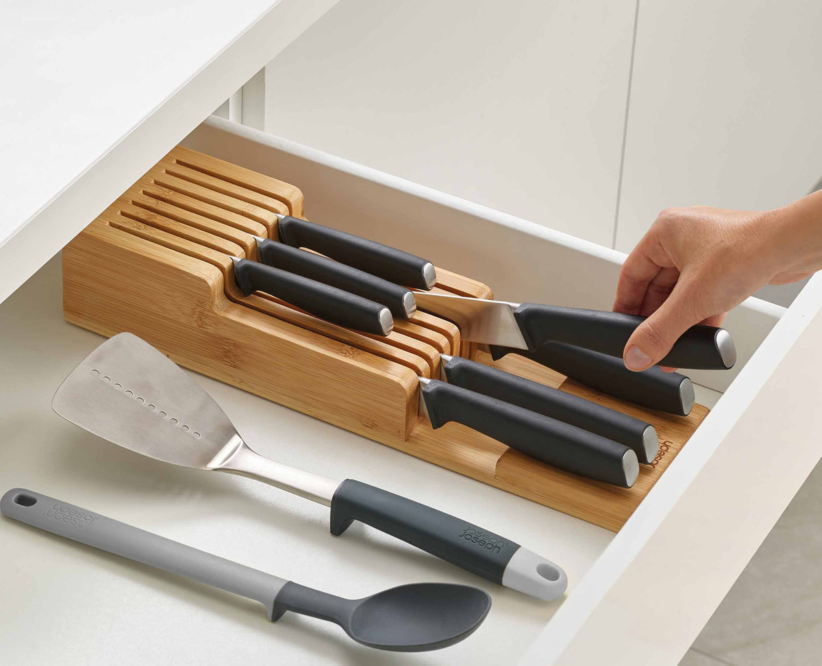 DrawerStore™ Bamboo Compact Knife Organiser - 85169 - Image 4