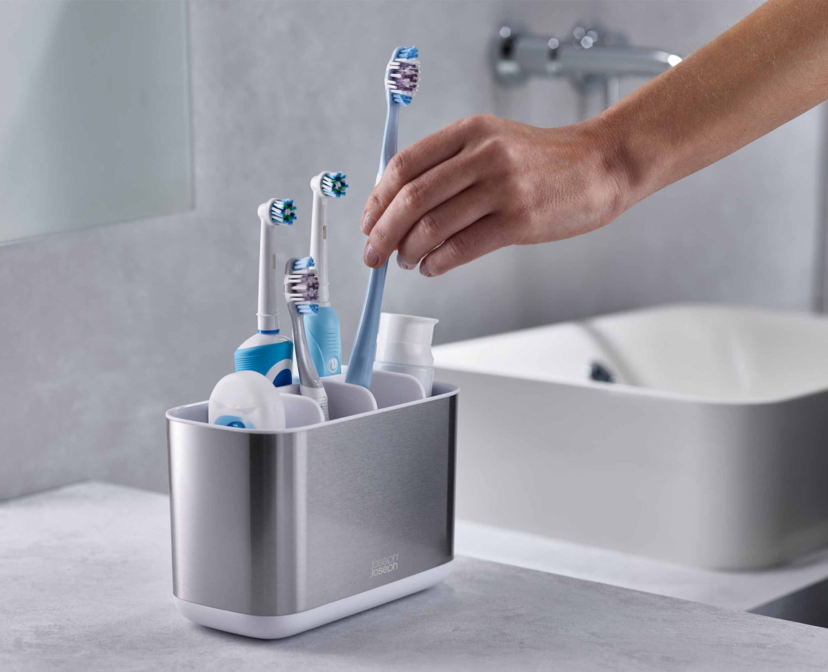 EasyStore™ Steel Large Toothbrush Holder - 70531 - Image 3
